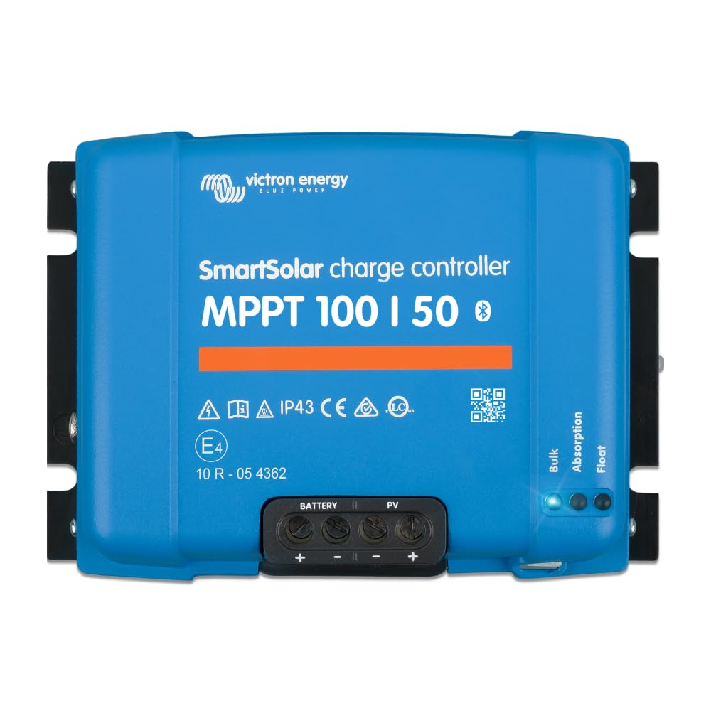 Contrôleur de charge solaire MPPT SmartSolar 100/50 100V 50A 12/24V Bluetooth écran LCD