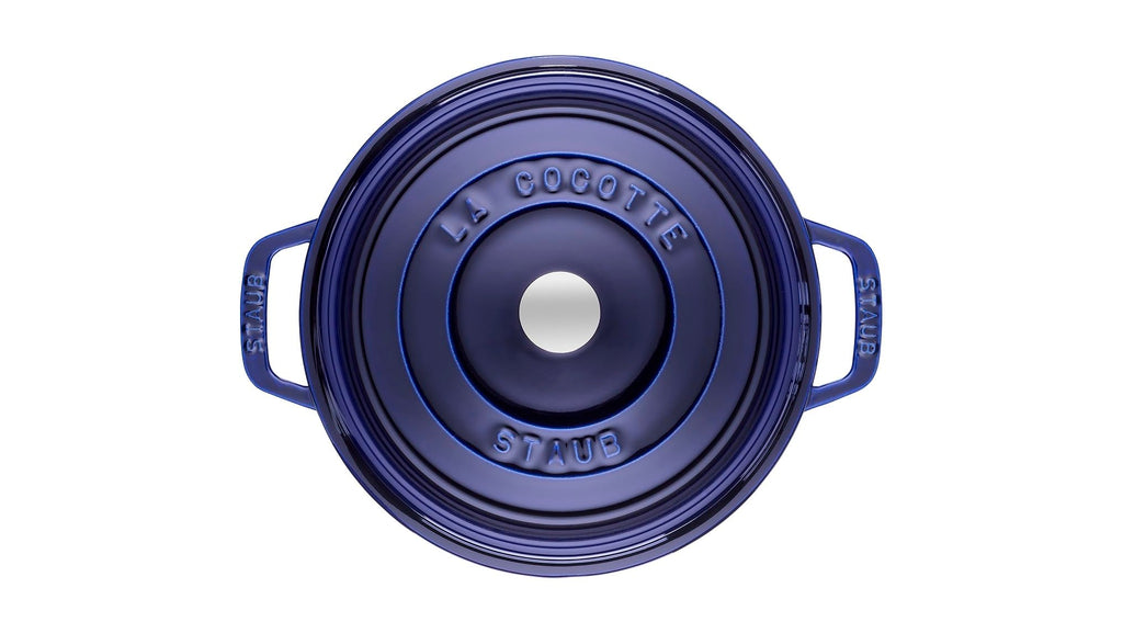 Cocotte en fonte émaillée ronde 26 cm 5 L avec couvercle compatible four induction et lave-vaisselle