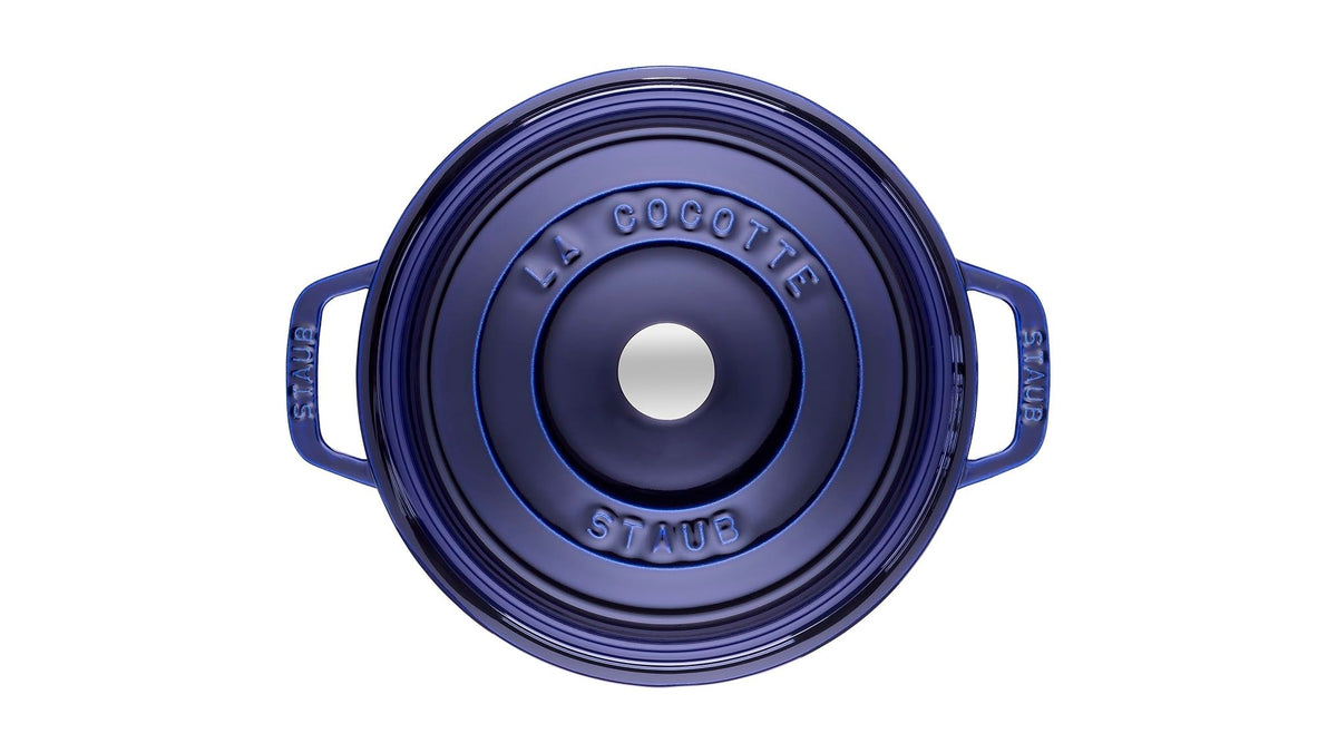 Cocotte en fonte émaillée ronde 26 cm 5 L avec couvercle compatible four induction et lave-vaisselle