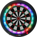 Jeu de Fléchettes Électronique Intelligent 3S en Plastique Bluetooth Compatible Smartphone et Tablette Application Mobile Épaisseur 4 cm