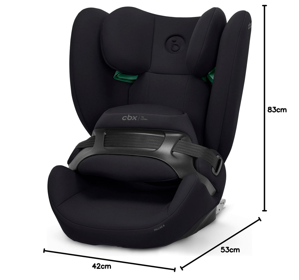 Siège-auto enfant Pallas B i-Size modèle PU1 groupe 1 2 3 9-36 kg avec fixation ceinture de sécurité harnais 5 points