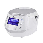 Cuiseur à riz multifonction Sakura 860 W avec bol céramique 1,5 L logique floue avancée 6 programmes riz et écran LED