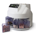 Euro coin counter and sorter 1250 coin counting machine with denomination sorting and batch processing