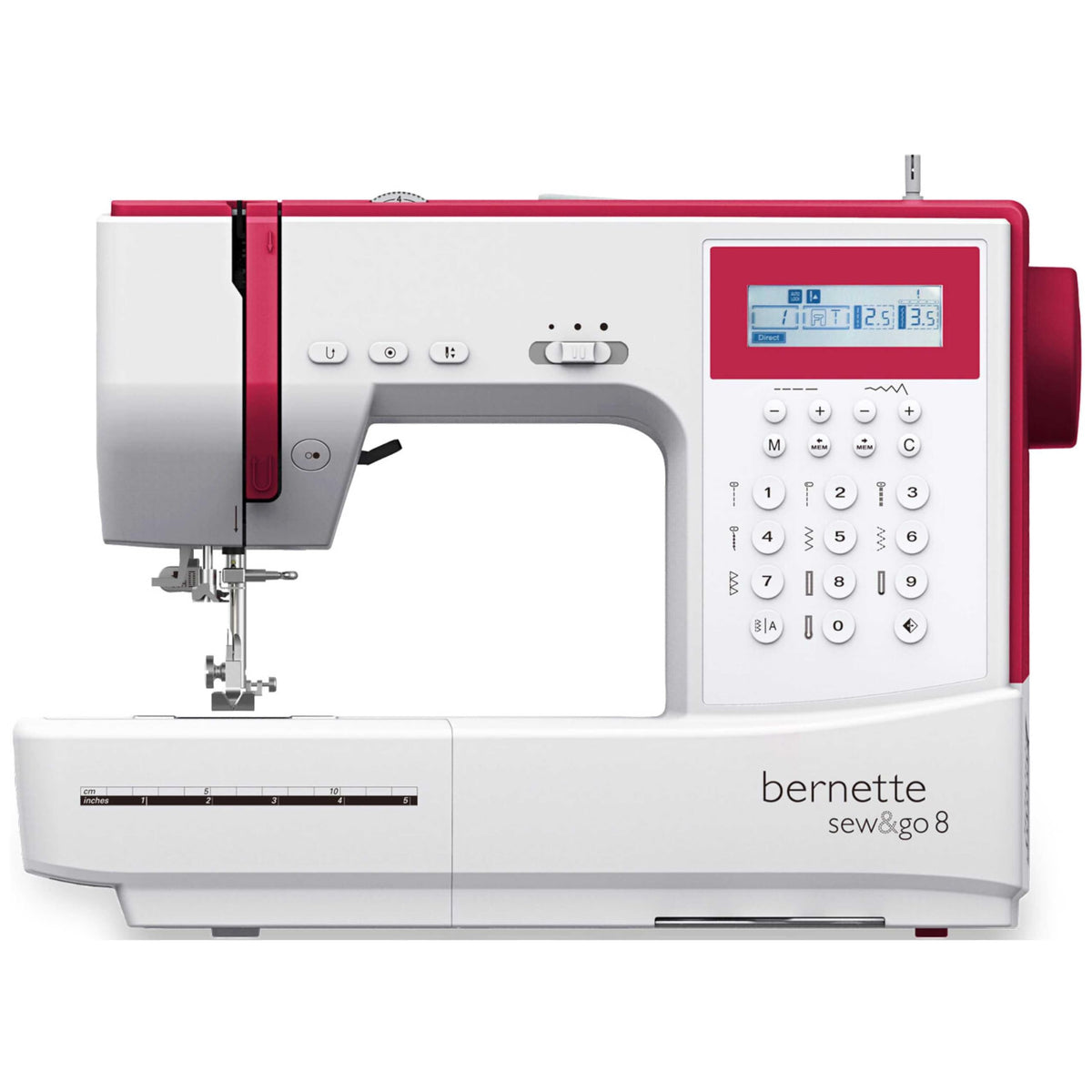 Machine à coudre électronique Sew&GO8 197 programmes de couture avec écran LCD bras libre patchwork et matelassage