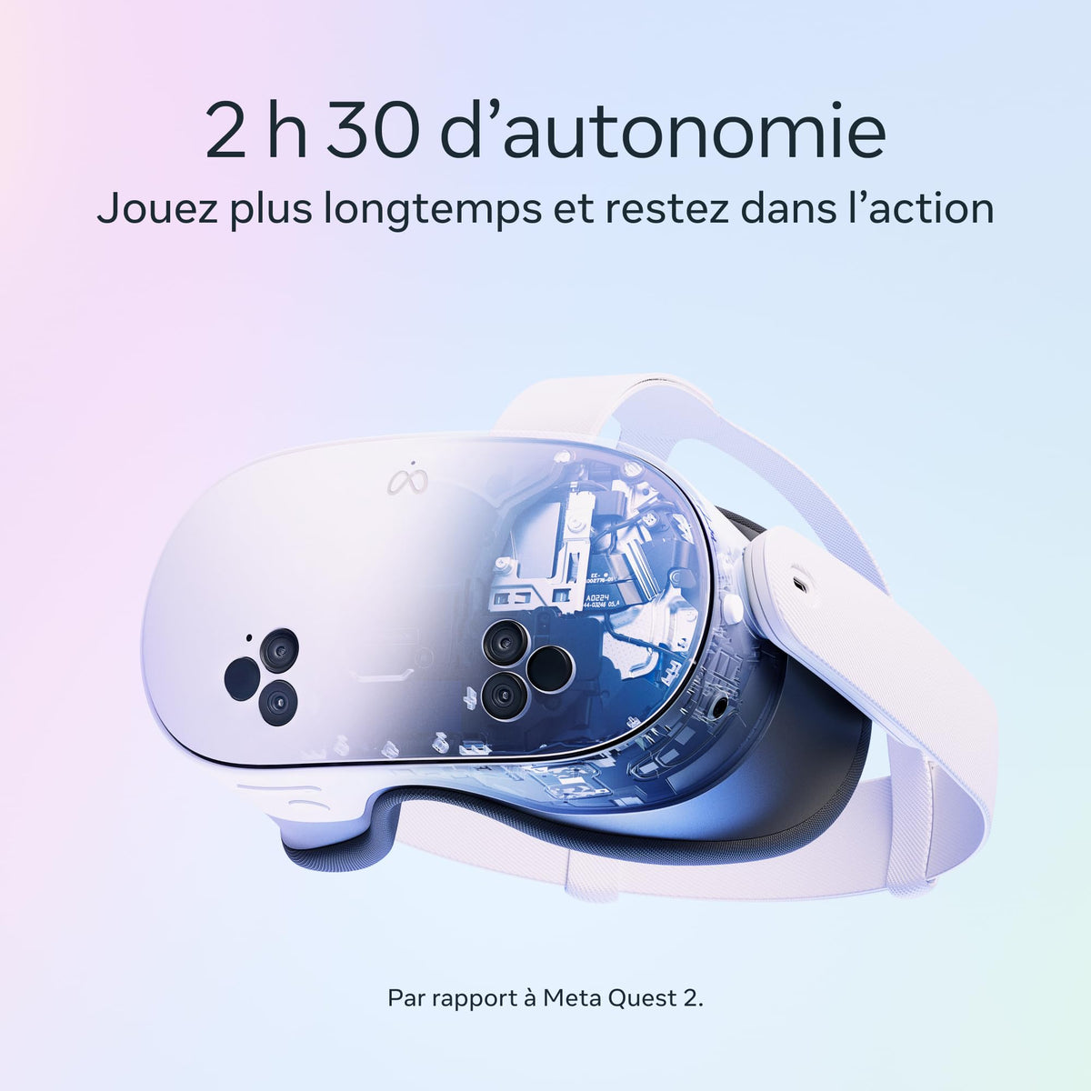 Casque VR sans fil Meta Quest 3S 128 Go réalité virtuelle processeur Snapdragon XR2 Gen 2 8 Go RAM