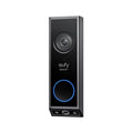 Sonnette vidéo E340 avec caméra double objectif 2K Full HD vision nocturne couleur carillon sans fil stockage local 128 Go WiFi
