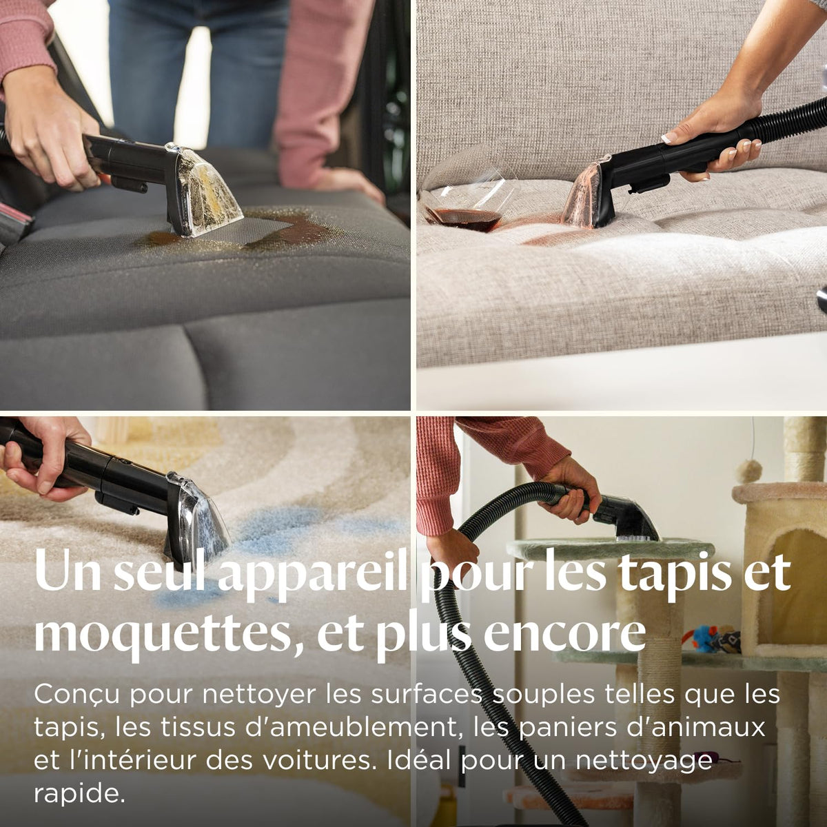 Nettoyeur injecteur extracteur SpotClean C5 3861N 400W surfaces textiles tapis moquettes meubles voiture
