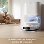 Robot aspirateur laveur L10s Ultra Gen 2 aspiration 10000 Pa station automatique MopExtend RoboSwing réglage eau 32 niveaux