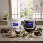 Cuiseur à riz multifonction Sakura 860 W avec bol céramique 1,5 L logique floue avancée 6 programmes riz et écran LED