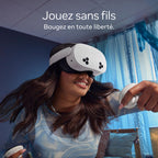 Casque VR sans fil Meta Quest 3S 128 Go réalité virtuelle processeur Snapdragon XR2 Gen 2 8 Go RAM