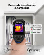 Caméra thermique infrarouge TC004 Mini 240x240 25Hz autonomie 15 heures mesure thermique CVC inspection