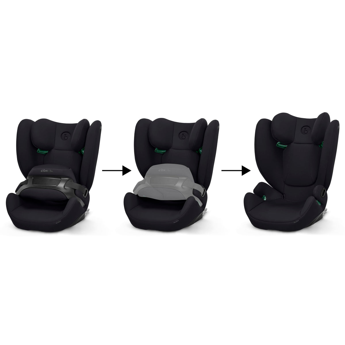Siège-auto enfant Pallas B i-Size modèle PU1 groupe 1 2 3 9-36 kg avec fixation ceinture de sécurité harnais 5 points