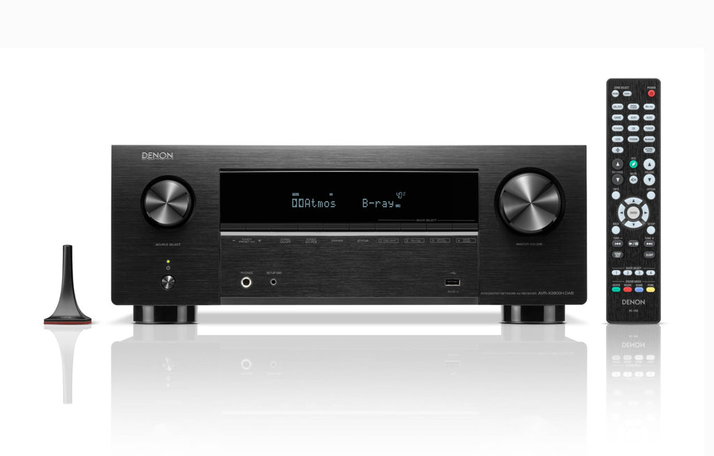 Amplificateur AV Home Cinéma AVR-X2800H 7.2 canaux 150 W HDMI 8K Dolby Atmos DTS:X HEOS Wi-Fi Bluetooth DAB+