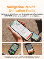Compteur Vélo GPS BSC500 Navigation Carte Écran Tactile 3,3 pouces Bluetooth ANT+ Autonomie 25 h