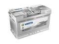 Batterie de démarrage AGM 12V 80Ah 800A Silver Dynamic XEV A6 580901080 pour voiture Start-Stop avec borne SAE