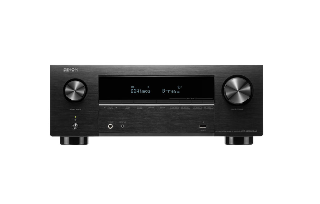 Amplificateur AV Home Cinéma AVR-X2800H 7.2 canaux 150 W HDMI 8K Dolby Atmos DTS:X HEOS Wi-Fi Bluetooth DAB+