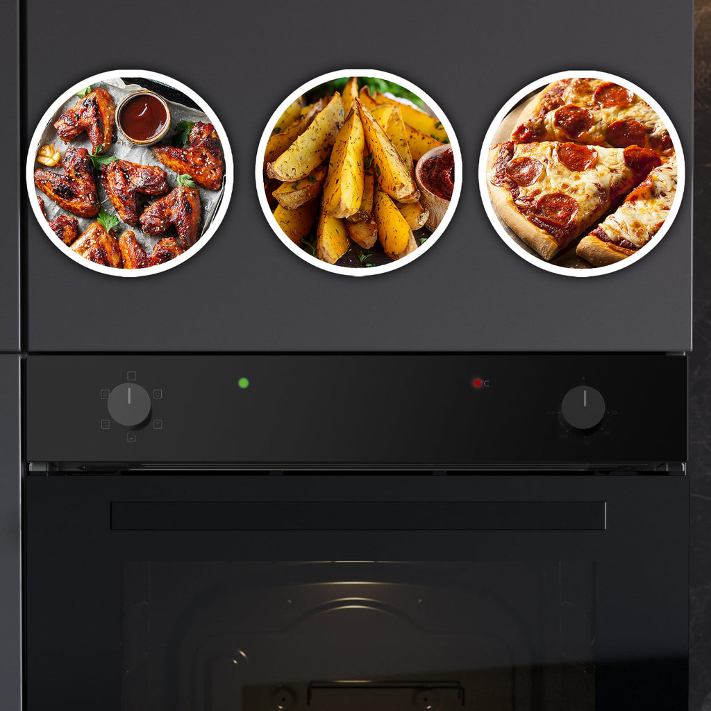 Four encastrable électrique Bolero Hexa C126000 77 L 2800 W convection vapeur Steam Base X2 inox foncé 5 positions