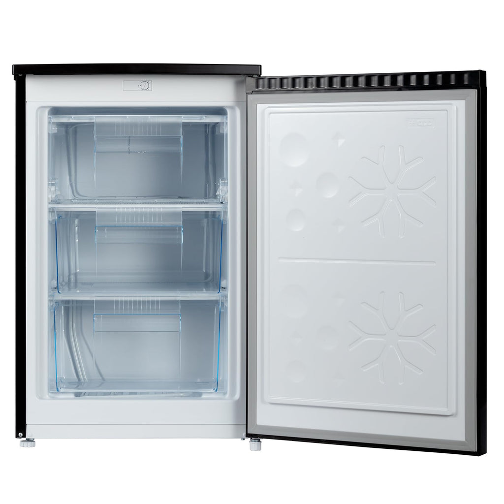 Congélateur armoire CSD90D4D 85L porte unique format compact thermostat réglable porte réversible -24°C 39dB noir
