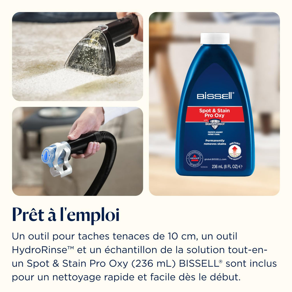 Nettoyeur injecteur extracteur SpotClean C5 3861N 400W surfaces textiles tapis moquettes meubles voiture