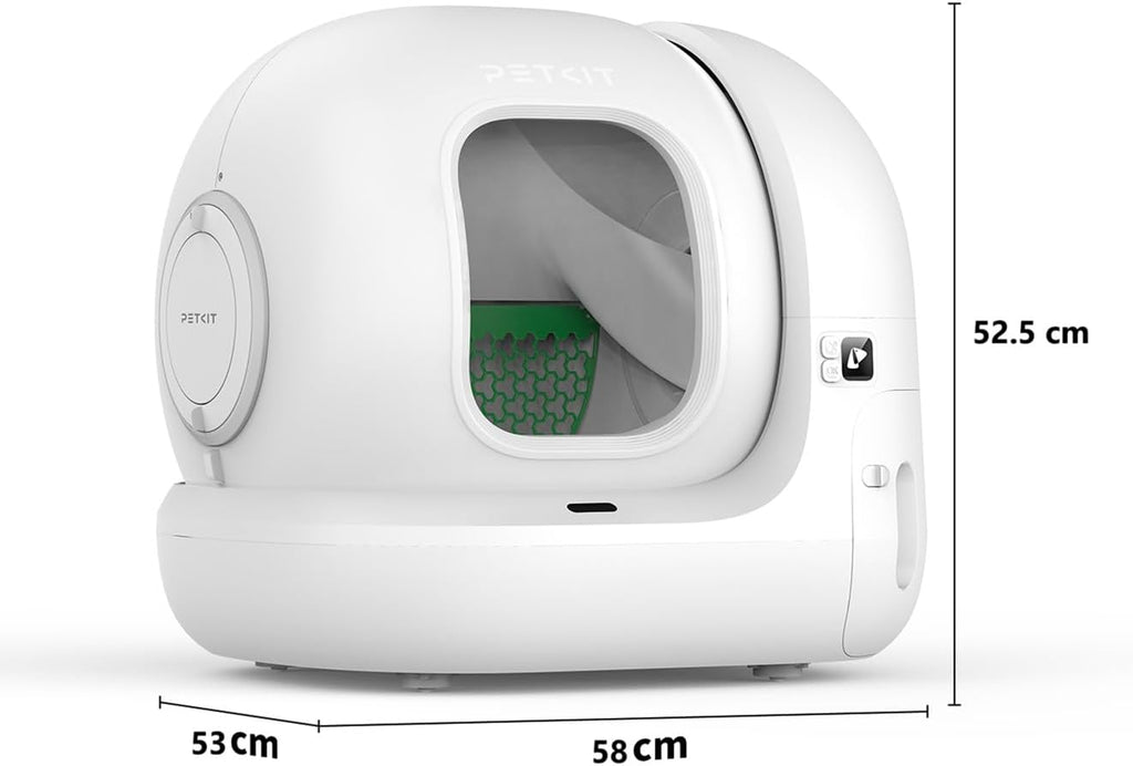 Litière autonettoyante pour chat Pura Max 2 76 L avec contrôle app WiFi 2,4 GHz sécurité XSecure