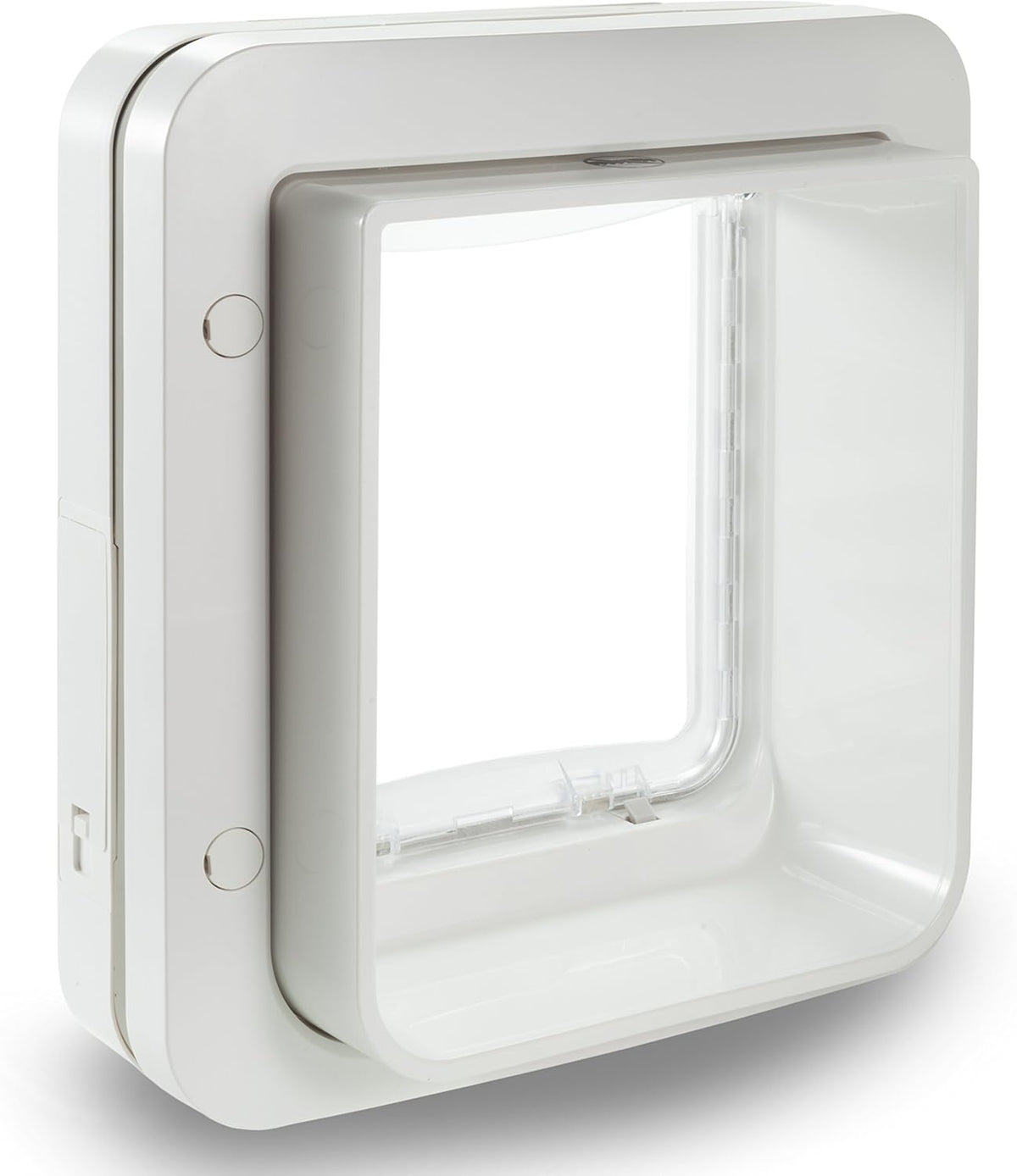 Grande chatière à puce électronique SureFlap pour chats petits chiens couvre-feu ouverture 178 x 170 mm blanc