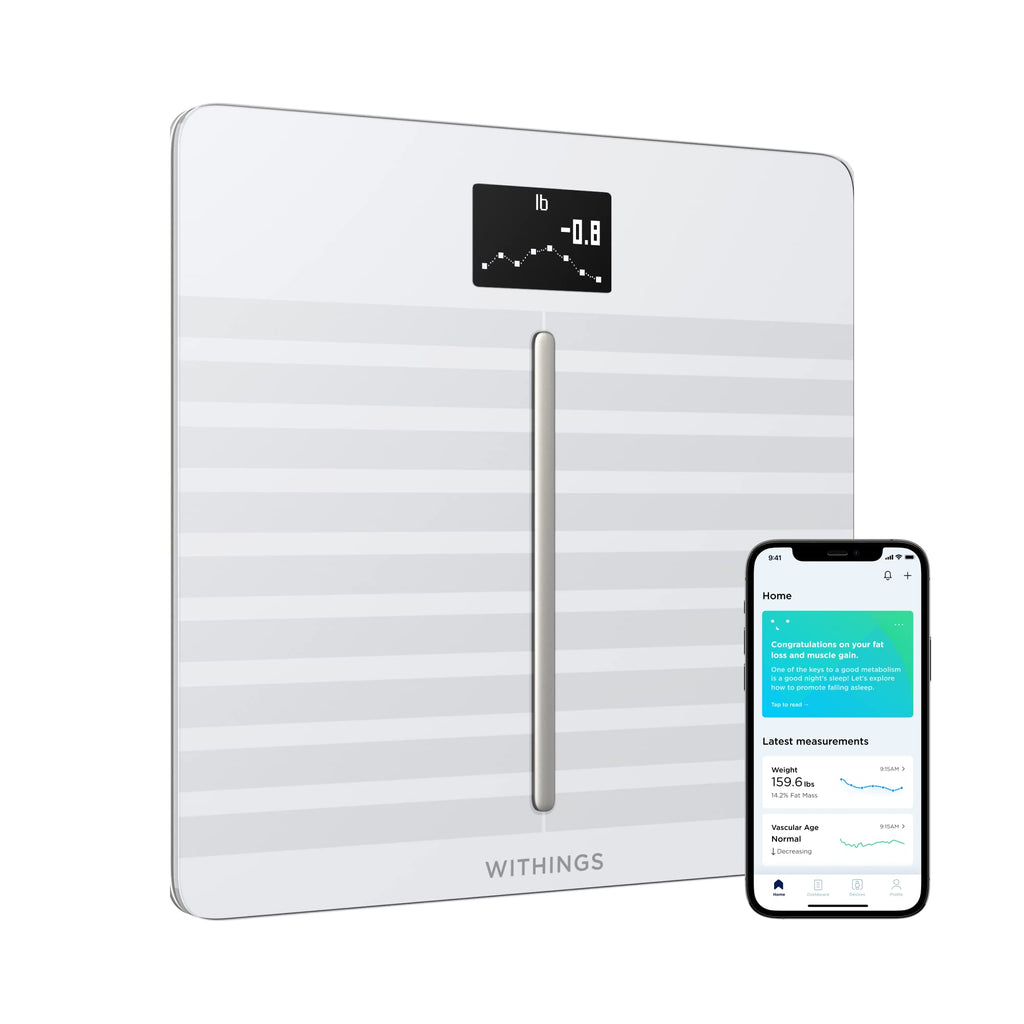 Balance Connectée Body Scan WiFi Bluetooth Composition Corporelle ECG Âge Vasculaire Santé Nerveuse 180 kg