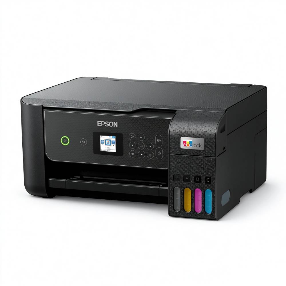 Imprimante multifonction à réservoirs d'encre ET-2870 Wi-Fi A4 impression copie numérisation 1200 dpi 33 ppm monochrome 15 ppm couleur