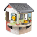 Maison de jardin enfant Mud Cooking House grand plan de travail 16 accessoires 139 x 132 x 144 cm modèle 7600810505