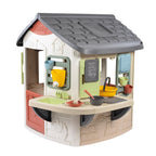 Maison de jardin enfant Mud Cooking House grand plan de travail 16 accessoires 139 x 132 x 144 cm modèle 7600810505