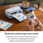 Machine de découpe créative Joy 2 compacte 11,4 cm avec Smart Vinyl Smart Iron-On papier cartonné et contenu numérique