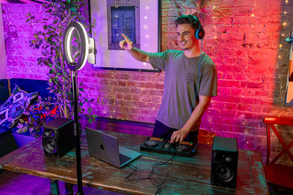 Contrôleur DJ 2 canaux DDJ-FLX2 USB rekordbox djay Serato DJ Lite portable léger