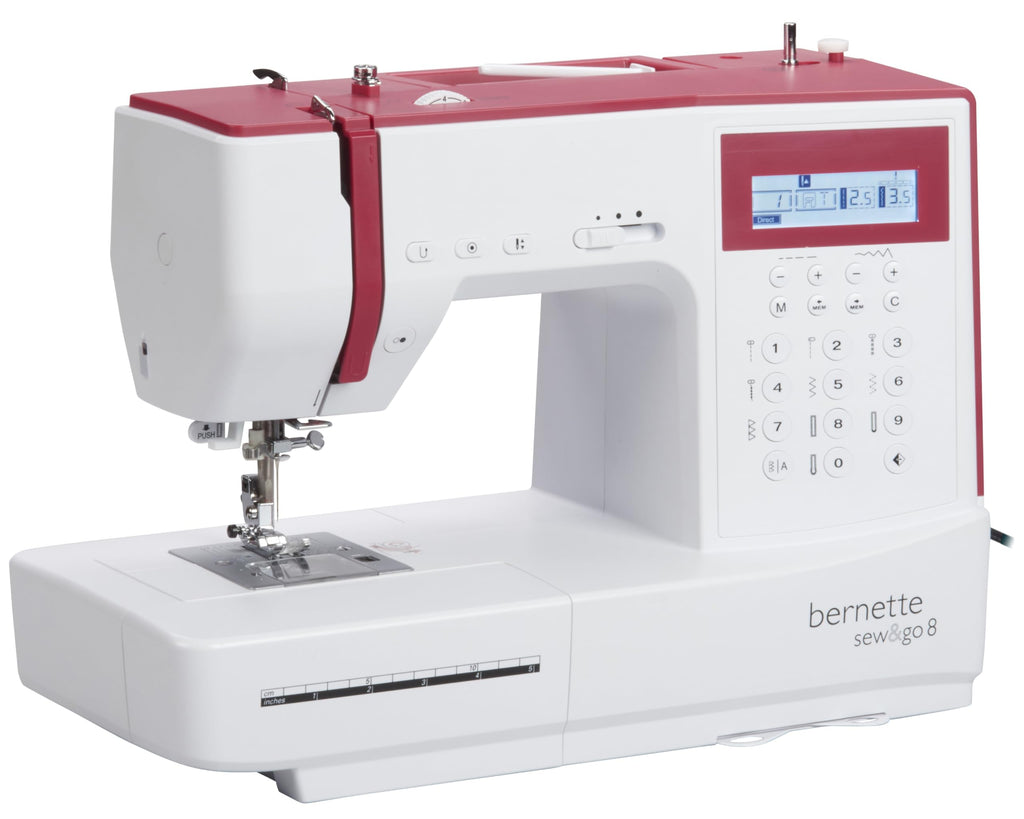 Machine à coudre électronique Sew&GO8 197 programmes de couture avec écran LCD bras libre patchwork et matelassage