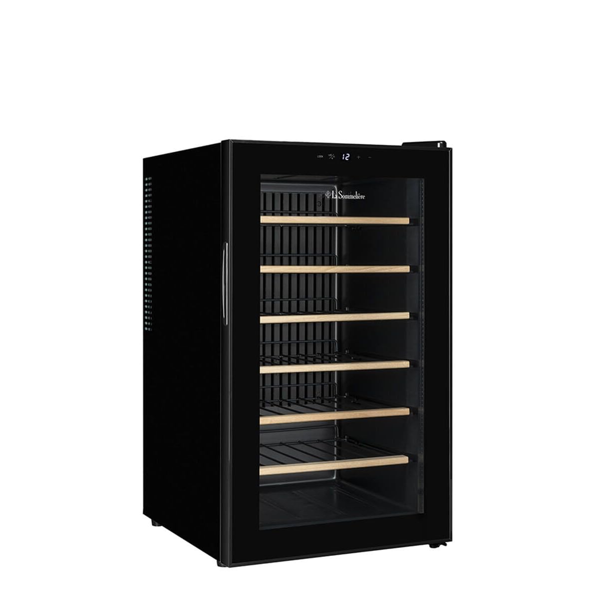 Cave à vin hybride 28SILENCE 28 bouteilles température réglable porte vitrée éclairage LED classe énergétique F