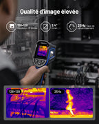 Caméra thermique infrarouge TC004 Mini 240x240 25Hz autonomie 15 heures mesure thermique CVC inspection
