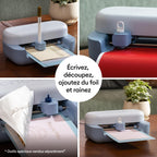 Machine de découpe créative Joy 2 compacte 11,4 cm avec Smart Vinyl Smart Iron-On papier cartonné et contenu numérique