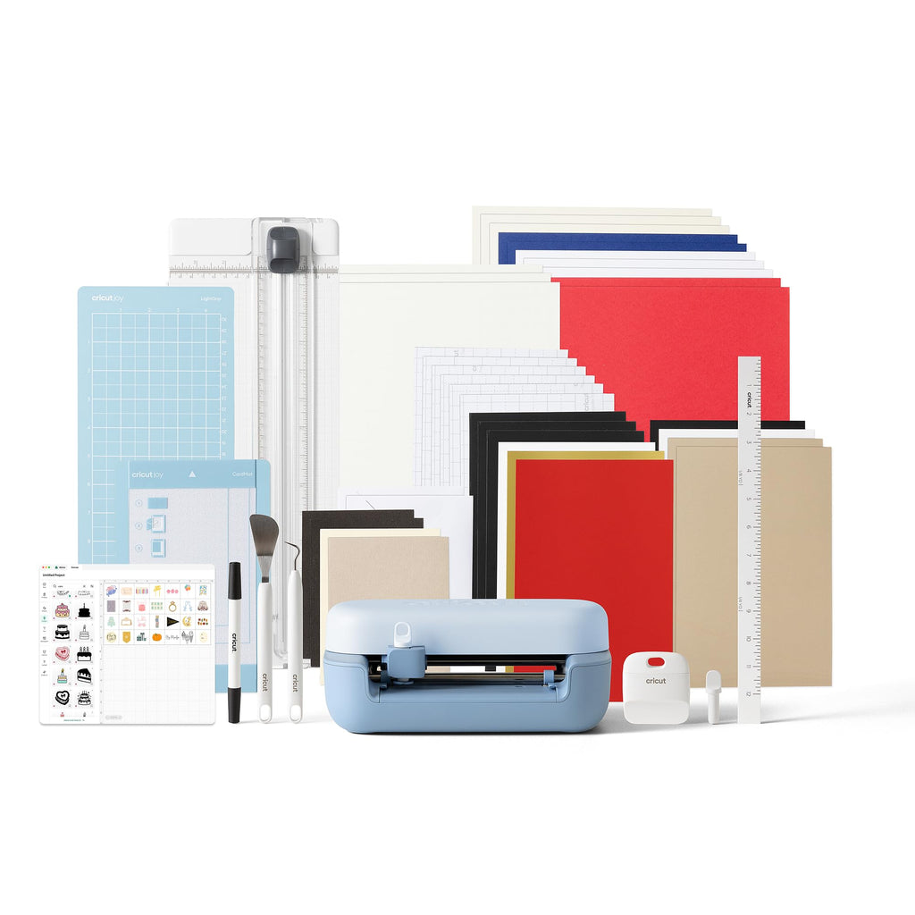 Machine de découpe créative Joy 2 compacte 11,4 cm avec Smart Vinyl Smart Iron-On papier cartonné et contenu numérique