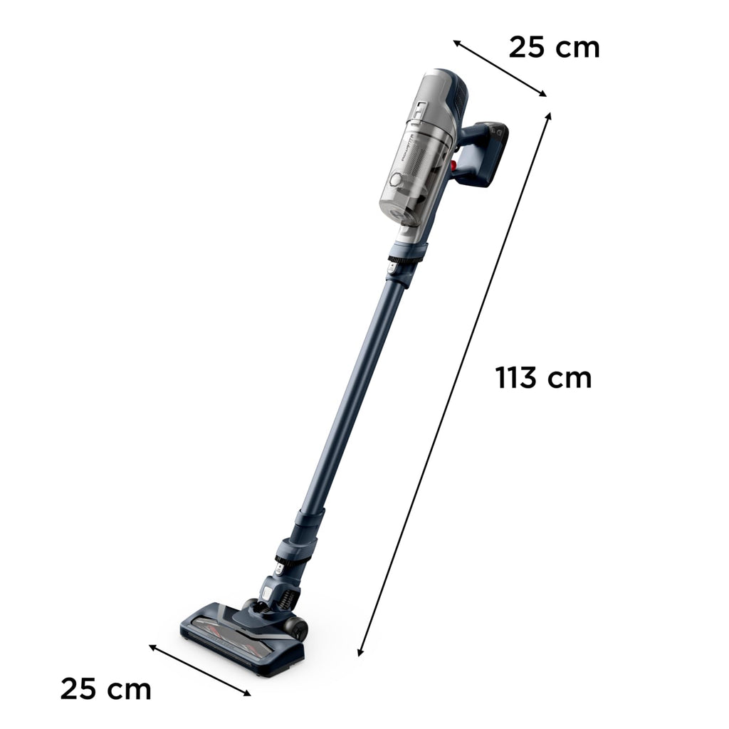 Aspirateur balai sans fil multifonction X-Pert6.60 RH6836EO 100W batterie 18V autonomie 45 minutes filtre et bac à poussière
