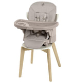 Chaise haute évolutive bébé Minla Plus 2723159110 0-14 ans jusqu'à 60kg plateau pivotant roues pliable 9 hauteurs