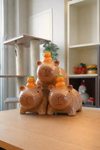 Capybara Couvercle Boîte à Mouchoirs en Céramique, Décoration Maison Salle de Bain