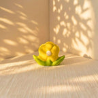 Porte-brosse à dents en céramique avec fleurs, décoration florale pour salle de bain, organiseur de bureau et de comptoir