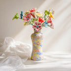 Vases en céramique pastel style crème glacée, ensemble de décoration d'intérieur