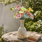 Vases en céramique pastel style crème glacée, ensemble de décoration d'intérieur
