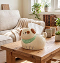 Distributeur de mouchoirs en céramique en forme de chien | Accessoire de décoration kawaii pour salon, bureau