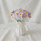 Céramique Tige de Fleur Cosmos Émaillée Décoration Intérieur 4,6 cm