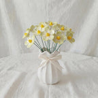 Céramique Tige de Fleur Cosmos Émaillée Décoration Intérieur 4,6 cm