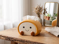 Boîte à mouchoirs en céramique forme de pain, distributeur mignon toast souriant, décoration cuisine kawaii, rangement table