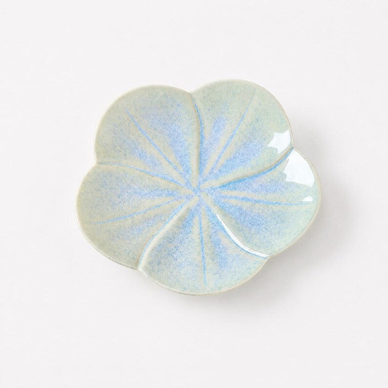 Plateau porte-bijoux floral en céramique pastel, organiseur de bagues boucles d'oreilles colliers