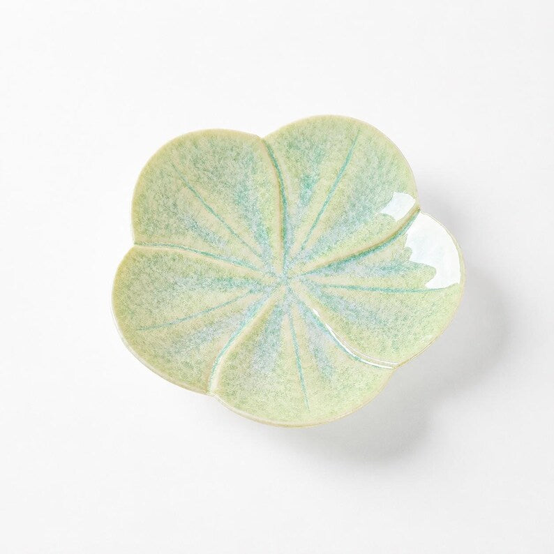 Plateau porte-bijoux floral en céramique pastel, organiseur de bagues boucles d'oreilles colliers