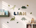 Lettre en céramique brillante 11 cm - Décoration murale nom prénom forme bulle